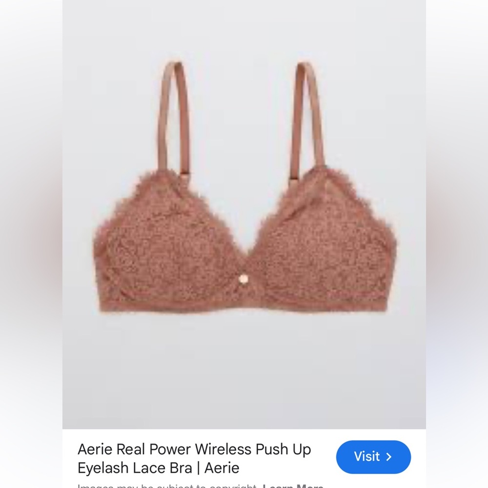 Elegant Lace aerie push up bra